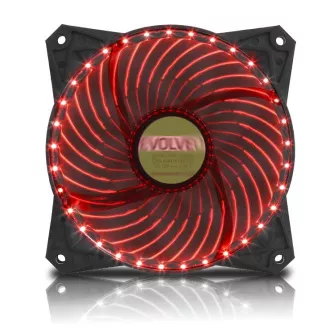 EVOLVEO 12L2RD ventilator 120mm, 33 LED, crveni, 3pin
