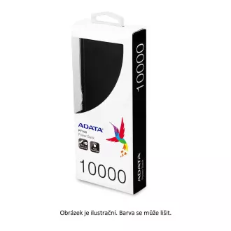 ADATA PowerBank PT100 - vanjska baterija za mobitel/tablet 10000mAh, zeleno/žuta ADATA PowerBank PT100 - vanjska baterija za mobitel/tablet 10000mAh, zeleno/žuta