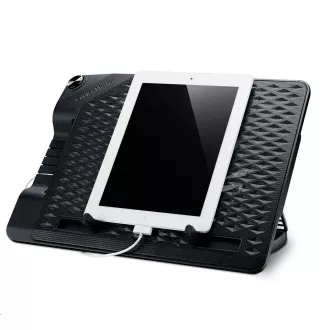 Cooler Master stalak za hlađenje NotePal ErgoStand III za prijenosna računala do 17", 23cm, crna Cooler Master stalak za hlađenje NotePal ErgoStand III za prijenosna računala do 17", 23cm, crna