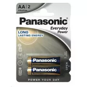 PANASONIC alkalne baterije Everyday Power LR6EPS / 2BP AA 1, 5V (blister 2kom)
