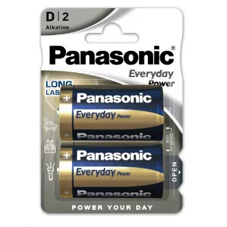 PANASONIC alkalne baterije Everyday Power LR20EPS / 2BP D 1.5V (Blister 2kom)