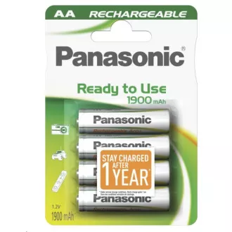 PANASONIC punjiva baterija (spremna za korištenje) HHR-3MVE / 4BC 1900mAh AA 1.2V (blister 4kom)