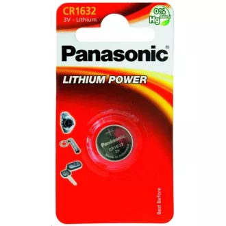 PANASONIC litijska baterija (gumb) CR-1632EL / 1B 3V (blister 1kom)