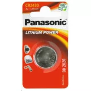 PANASONIC litijska baterija (gumb) CR-2430EL / 1B 3V (blister 1kom)
