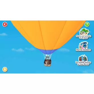 Alaysky Globe 25 cm Reljefni fizički globus, naljepnice na engleskom