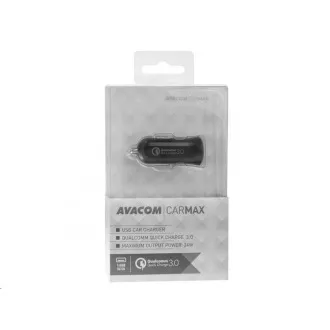 AVACOM CarMAX auto punjač s Qualcomm Quick Charge 3.0, crni AVACOM CarMAX auto punjač s Qualcomm Quick Charge 3.0, crni