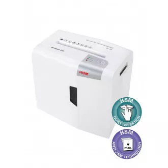 HSM sjeckalica ShredStar S10 Bijela (veličina reza 6 mm, DIN P-2 (2)) HSM sjeckalica ShredStar S10 Bijela (veličina reza 6 mm, DIN P-2 (2))