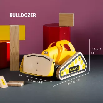 Stanley Jr. OK005-SY Komplet za gradnju, buldožer, drvo Stanley Jr. OK005-SY Komplet za gradnju, buldožer, drvo