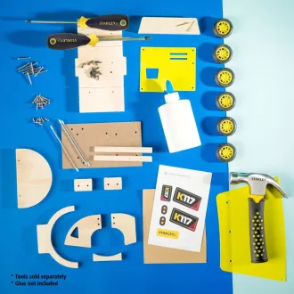 Stanley Jr. OK006-SY Komplet za gradnju, kamion, drvo