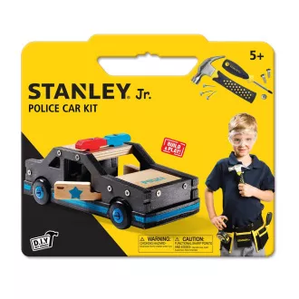 Stanley Jr. OK096-SY Komplet za gradnju, policijski auto, drvo
