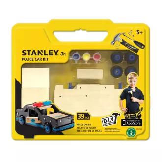 Stanley Jr. OK096-SY Komplet za gradnju, policijski auto, drvo