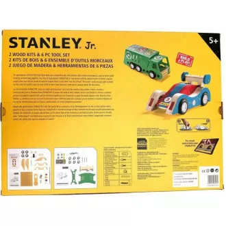 Stanley Jr. U003-K02-T06-SY Set od 2 autića i 5 alata