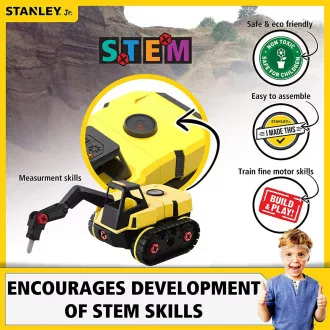 Stanley Jr. TT010-SY Komplet za gradnju, bager za rušenje Stanley Jr. TT010-SY Komplet za gradnju, bager za rušenje