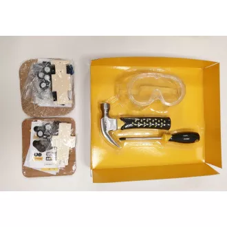 Stanley Jr. U004-K02-T03-SY Set autića, bagera i 3 komada alata