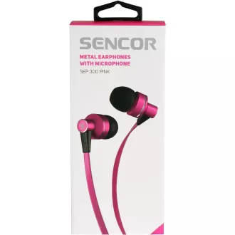 SEP 300 MIC PINK MET SENCOR ZA SLUŠALICE