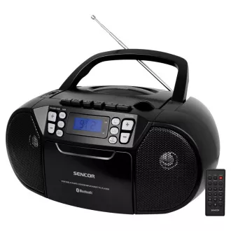 SPT 3907 B RADIO SA CD/USB/BT/KAZE SENCOR