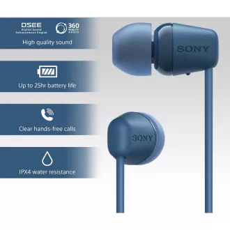 WIC100L.CE7 plave Sony BT slušalice
