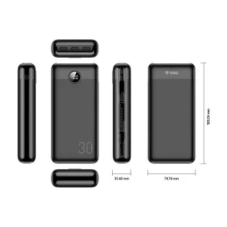 YPB 3018 Power bank 18W 30,000mAh YENKEE