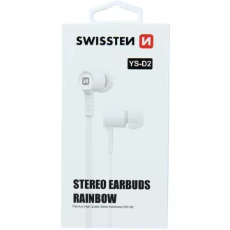 SLUŠALICE RAINBOW YS-D2 WHITE SWISSTEN SLUŠALICE RAINBOW YS-D2 WHITE SWISSTEN