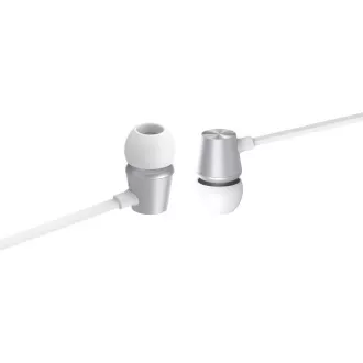 DYNAMIC YS500 EARBUDS SILV/WH SWISSTEN DYNAMIC YS500 EARBUDS SILV/WH SWISSTEN