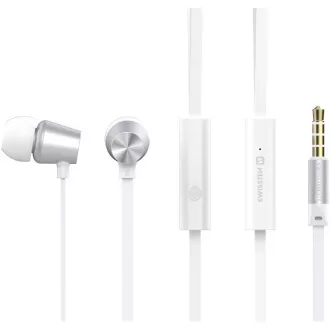 DYNAMIC YS500 EARBUDS SILV/WH SWISSTEN DYNAMIC YS500 EARBUDS SILV/WH SWISSTEN