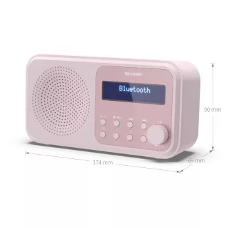 DR-P420PK FM/DAB RADIO PRIJEMNIK SHARP DR-P420PK FM/DAB RADIO PRIJEMNIK SHARP