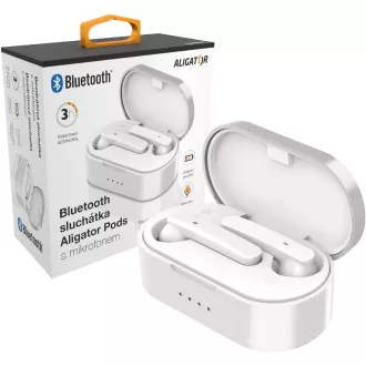 BT sluh. PODS TWS03, bijeli ALIGATOR