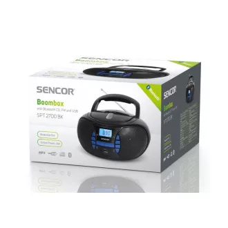 SPT 2700 BK SA CD/MP3/USB/BT SENZ SPT 2700 BK SA CD/MP3/USB/BT SENZ