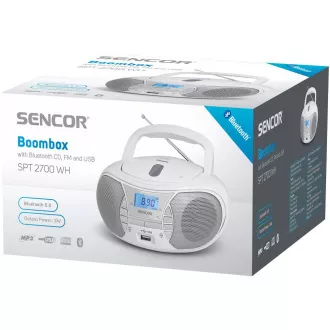 SPT 2700 WH SA CD/MP3/USB/BT SENZ