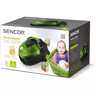 SVC 510GR-EUE2 SENCOR usisavač bez vrećice SVC 510GR-EUE2 SENCOR usisavač bez vrećice