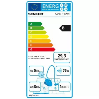 SVC 512VT-EUE2 SENCOR usisavač bez vrećice