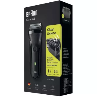 SERIJA 3 300S BLACK Aparat za brijanje BRAUN SERIJA 3 300S BLACK Aparat za brijanje BRAUN