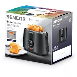 STS 6058BK Toster SENCOR