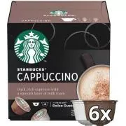 DOLCE G. CAPPUCCINO 12KOM KAPS. STARBUCKS