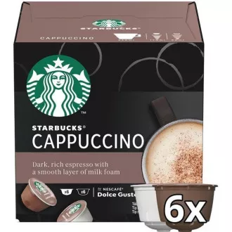 DOLCE G. CAPPUCCINO 12KOM KAPS. STARBUCKS