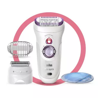 SILK-EPIL 9-710 LJUBIČASTI EPILATOR BRAUN