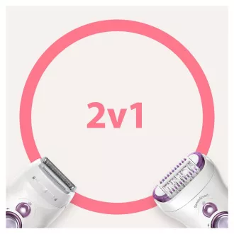 SILK-EPIL 9-710 LJUBIČASTI EPILATOR BRAUN