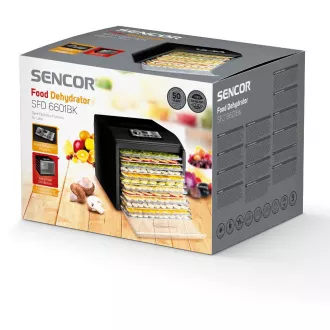 SFD 6601BK Sušilica za voće SENCOR SFD 6601BK Sušilica za voće SENCOR