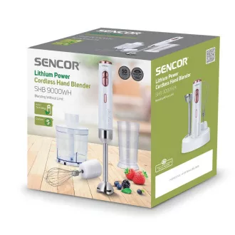 SHB 9000WH bežični SENCOR štapni blender SHB 9000WH bežični SENCOR štapni blender