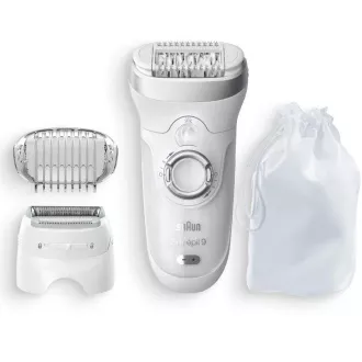 SILK-ÉPIL 9-705 SREBRNI EPILATOR BRAUN