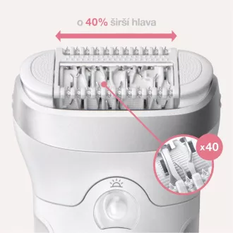 SILK-ÉPIL 9-705 SREBRNI EPILATOR BRAUN
