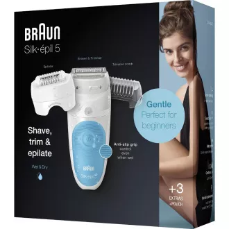 SILK-ÉPIL 5-605 PLAVI EPILATOR BRAUN SILK-ÉPIL 5-605 PLAVI EPILATOR BRAUN