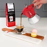 INDUKCIJA CRVENE. 4P. MOKA KETTLE BIALETTI