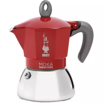 INDUKCIJA CRVENE. 4P. MOKA KETTLE BIALETTI