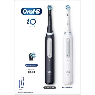 IO SERIJA 4 DUO PAKIRANJE ČETKOVA ORAL-B IO SERIJA 4 DUO PAKIRANJE ČETKOVA ORAL-B