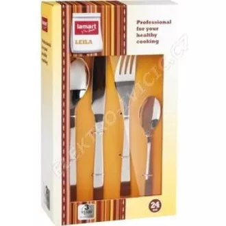 LT5002 SET PRIBORA ZA JELO 24KOM LEILA LAMART