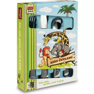 LT5005 DJEČJI SET PRIBORA ZA JELO 4KOM ZOO LAMART LT5005 DJEČJI SET PRIBORA ZA JELO 4KOM ZOO LAMART