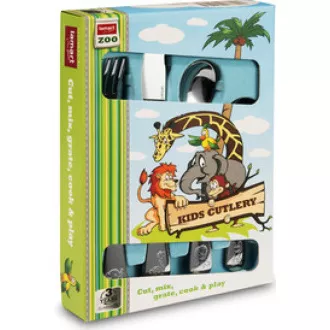 LT5005 DJEČJI SET PRIBORA ZA JELO 4KOM ZOO LAMART LT5005 DJEČJI SET PRIBORA ZA JELO 4KOM ZOO LAMART