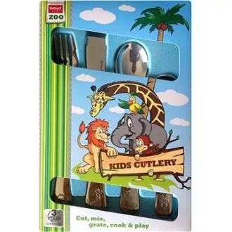LT5005 DJEČJI SET PRIBORA ZA JELO 4KOM ZOO LAMART LT5005 DJEČJI SET PRIBORA ZA JELO 4KOM ZOO LAMART