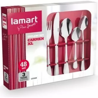 LT5006 SET PRIBORA ZA JELO 48 KOM CARMEN XL LAMART